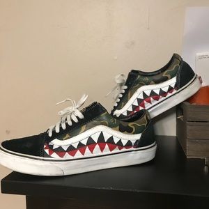 Shoe customs $140 any color camo, any size